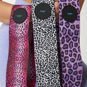 Biểu tượng tùy chỉnh in Yoga phòng tập thể dục tập thể dục tập thể dục cho chân glutes chiến lợi phẩm hip vải ban nhạc - Product Image 2