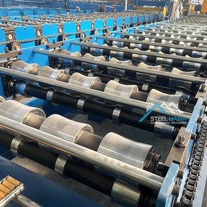 Afrique du sud populaire profil de haute précision en acier 686 trapézoïdal IBR feuille de toiture rouleau formant la Machine - Product Image 5