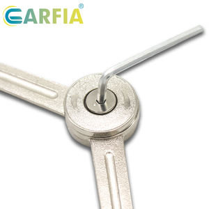 <span class=keywords><strong>Garfia</strong></span> Bisagra de elevación y soporte para puerta de armario de cocina, de aleación de zinc niquelada, con ajuste de tapa abatible y cierre suave, Modelo LS-04 - Product Image 4