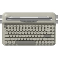 Ajazz AF84 Keyboard Nirkabel Membran Senyap, Koneksi Dual-Mode 2.4G