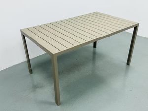 OTA-8149 Aluminum Stacking Outdoor Metal Wood <strong>Table</strong> <strong>Set</strong> Patio <strong>Garden</strong> Metal Coffee or Dinning Picnic Chairs <strong>Table</strong> <strong>Set</strong> - Product Image 4
