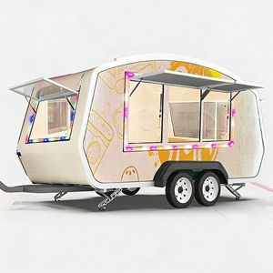 Carrito de Venta Ambulante de Acero Inoxidable de 4 Ruedas con Diseño de Conejo para Pizza, Hamburguesas y Hot Dogs - Product Image 4