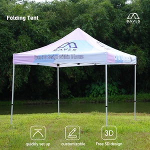 Carpa Plegable Impermeable Personalizada para Ferias Comerciales, Estructura de Gazebo con Marco de Aluminio, Carpas de Marquesina para Eventos al Aire Libre - Product Image 4