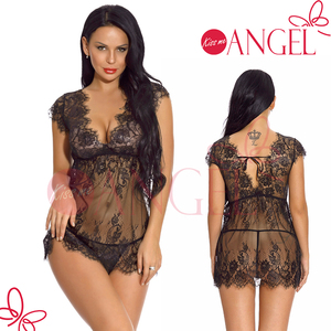 U-kiss — nuisette d'ange pour adolescentes, lingerie érotique, ultra mince, transparente, sexy - Product Image 4