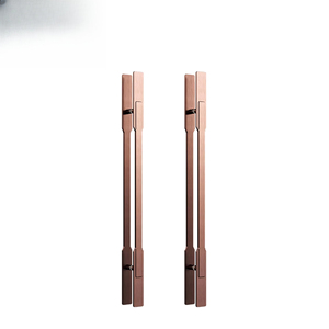Maniglia Moderna in Ottone Anticato per Porte Doppie, Nuovo Stile Cinese per Hotel e Sale Conferenze, Fornitura Diretta del Produttore di Maniglie e Barre per Porte e Finestre - Product Image 3