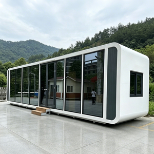 <span class=keywords><strong>Cabaña</strong></span> Prefabricada de Lujo Apple Pod, Aislada, Impermeable, Ignífuga, Ecológica, Insonorizada, para Glamping en <span class=keywords><strong>la</strong></span> Orilla <span class=keywords><strong>del</strong></span> <span class=keywords><strong>Río</strong></span> - Product Image 1
