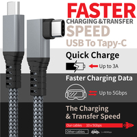 Accessoires de jeu VR 3M 5M 6M Câble de charge rapide VR Link Type C vers Type C en nylon tressé avec du cuivre pur pour ordinateur portable