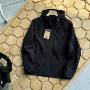 <b>Men's</b> Hooded <b>Lightweight</b> <b>Jacket</b> Waterproof Breathable Outdoor Casual Sport Hiking Camping PU Coating Spring Autumn Winter - Product Image 3