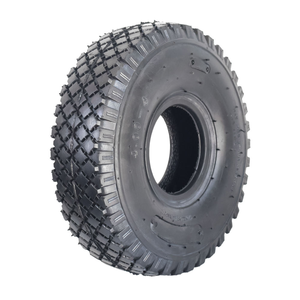 Roue pneumatique gonflable en caoutchouc 4.00-4 avec roulement à billes pour chariot à main, <span class=keywords><strong>tondeuse</strong></span> à gazon et épandeur - Product Image 4