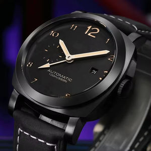 Montre de luxe Hip Hop avec fermoir caché Mouvement ETA Bracelet en acier inoxydable Affichage du cadran à aiguilles - Product Image 2