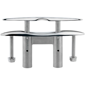 Marine Double Layer Push Pull Bollards 316 Stainless Steel <b>Yacht</b> Concealed Telescopic Bollards - Product Image 1