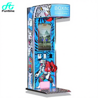 Jeux de sport d'intérieur pour adultes à pièces Ultimate Big Punch Machine de jeu de boxe Redemption Machine d'entraînement de boxe Machine d'arcade