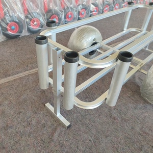 Портативная рыболовная тележка с 8 держателями - Product Image 4