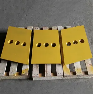 HZZ 3 Holes Cutting Edge Bulldozer Excavator Bucket Cutting Edges Spare Parts Grader Blade