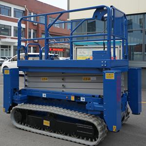 2025 Tracked All Terrain 8M Mesa elevadora de tijera eléctrica hidráulica móvil para elevador de mercancías de almacén - Product Image 2