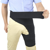 Manchon de compression pour l'aine et la cuisse, soutien de la hanche, enveloppe réglable en néoprène, attelle pour les ischio-jambiers pour hommes et femmes