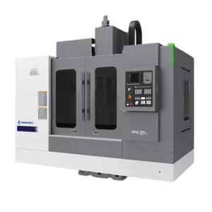 SMTCL VMC 1100B mesin penggilingan CNC, 5 sumbu untuk kontroler CNC Fanuc logam 5 sumbu pusat mesin vertikal