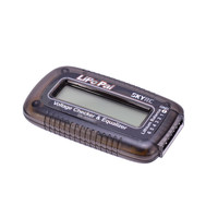 Vérificateur de tension de batterie LiPo SKYRC LiPo Pal 2S-6S avec fonction d'équilibrage des cellules, moniteur de tension LCD pour drone FPV, voiture RC, avion