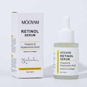 Tüm cilt için uygun Retinol yüz serumu kollajen üretimini teşvik kırışıklıkları azaltmak gözenekleri küçültmek MOOYAM yüz Retinol Serum - Product Image 6