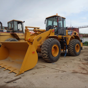 Caterpillar d'occasion 966H Série japonaise Performance stable Chargeur frontal Chargeuse sur pneus Bonne qualité Parfait état CAT966H/CAT950H - Product Image 1