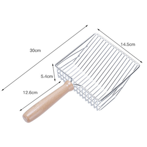 H0Qfg pala multifunzionale <span class=keywords><strong>per</strong></span> lettiera <span class=keywords><strong>per</strong></span> gatti paletta <span class=keywords><strong>per</strong></span> animali domestici in metallo prodotti <span class=keywords><strong>per</strong></span> la pulizia della sabbia toilette <span class=keywords><strong>per</strong></span> cucchiai <span class=keywords><strong>per</strong></span> cani e gatti - Product Image 2