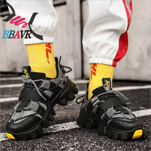 Chaussures de sport décontractées pour hommes à plateforme surélevée, style tendance, vente en gros d'usine - Product Image 6