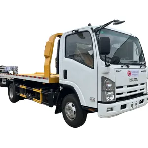 5 Toneladas Isuzu Wrecker Tow Truck Plataforma Recuperação caminhão de resgate rodoviário para venda