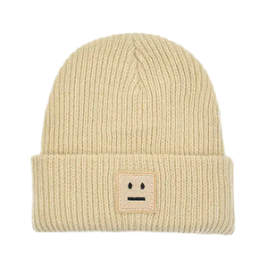 High Quality Winter Warm 100% Wool Travel Hat Soft Skin-friendly with Customized Logo Checkered <b>Pattern</b> Common - Product Image 1