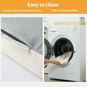 Modern Non-Slip Kitchen <strong>Chair</strong> Pads Tufted Shredded Sponge Cushions with Ties Washable Home Seat <strong>Cover</strong> Mat - Product Image 4