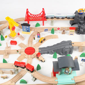 Ensemble de <span class=keywords><strong>train</strong></span> en <span class=keywords><strong>bois</strong></span> ensemble de piste de <span class=keywords><strong>train</strong></span> en <span class=keywords><strong>bois</strong></span> Puzzle en <span class=keywords><strong>bois</strong></span> assemblage fente jouets cadeau pour garçons et filles - Product Image 3