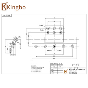 Aluminium Deur Scharnier Op Mullion Profiel Voor Vietnam Xingfa 55 Aluminium Deur Grote Maat Goed Uitziende Deur Zware Scharnier - Product Image 6