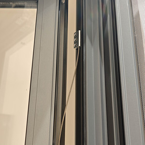 Fenêtre à battant en verre de sécurité Deioux SGCC, double vitrage, verre trempé laminé, résistant aux impacts d'ouragan, cadre résistant - Product Image 5