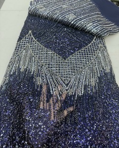 <span class=keywords><strong>2026</strong></span> בגדי תחרה לשנה החדשה 5 מטרים תחרה צרפתית באיכות גבוהה עם פאייטים חומרי תחרה לנשים - Product Image 5