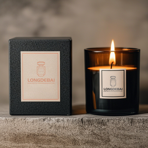 Wholesale High Quality <b>Red</b> 180ml 300ml Luxury <b>Candle</b> Jars Glass Daily Use Home Decoration <b>Candle</b> Jars <b>Candle</b> Holder - Product Image 3