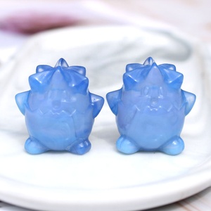 ร้อนขายที่มีคุณภาพสูงสีฟ้าโอปอลคริสตัลงานฝีมือแกะสลัก <span class=keywords><strong>Togepi</strong></span> - Product Image 2