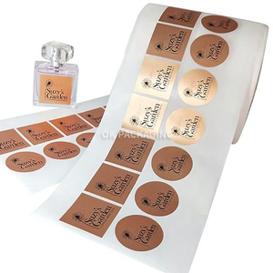 Confezioni per etichette con manicotto termoretraibile progettato su misura per bottiglie di profumo per bevande uso industriale prodotti per la stampa di imballaggi stampati - Product Image 5