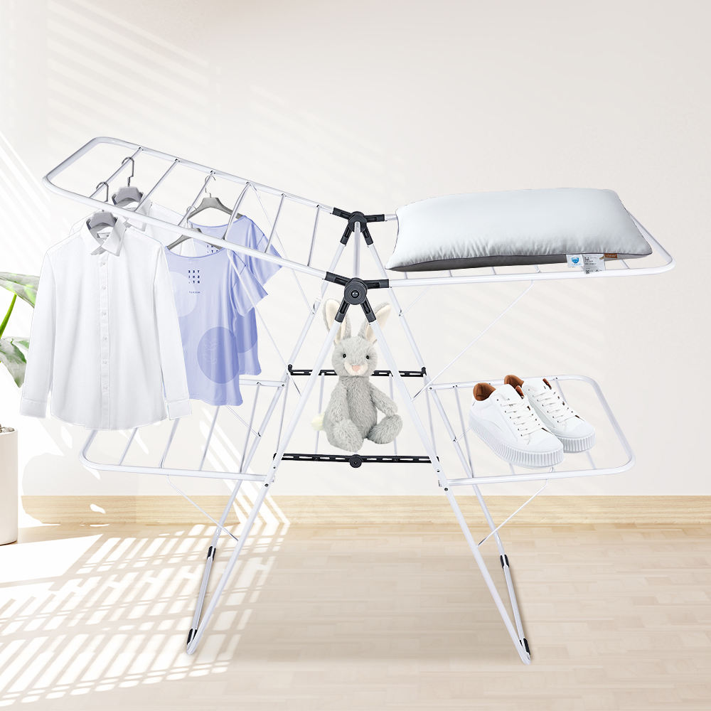 Automatic Lifting Clothes Drying Rack Smart Foldable