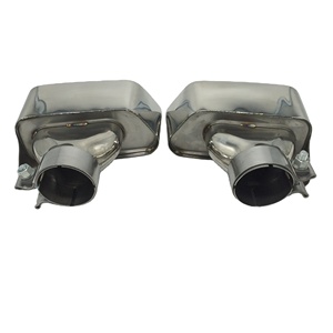 Embouts de tuyau d'échappement en acier inoxydable poli pour <span class=keywords><strong>BMW</strong></span> Série 5 M5 M2 <span class=keywords><strong>335i</strong></span> et 530i - Product Image 1