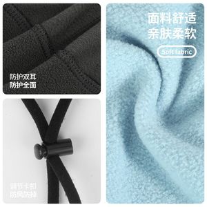 Fleece Windproof Ski Cap Insulated Hat With Earflaps For Adults And Children Winter Warmth Protection - Product Image 1