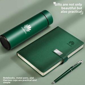 Cuaderno con Logotipo Personalizado, Juego de Caja de Regalo Empresarial, Regalos Premium para Fiestas, Bloc de Notas para Reuniones de Oficina, Impresión de Logotipo, Sin Encuadernación - Product Image 3