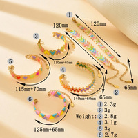 Bracelets en perles de Miyuki en plastique tissés ethniques bohèmes unisexes à la mode, vente chaude de l'été, bijoux de haute qualité