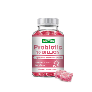 Nhà Máy Bán sỉ pectin Gummy Probiotic 10 tỷ Gummies tiêu hóa + iammune Hỗ trợ bổ sung tự nhiên có nguồn gốc - Product Image 1