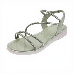 Nuevas Sandalias de Mujer de Verano con Punta Cuadrada y Puntera de Acero, Ligeras, de Una Sola Tira, Sin Cordones, Sexys, Casuales, de Playa, con Suela Plana Grande - Product Image 2