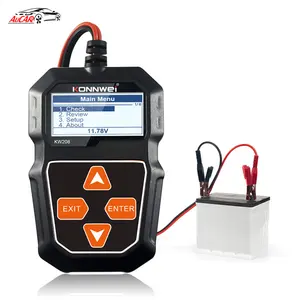 Car Battery tester KW208 for car battery tester 12V Diagnostic tools car measuring OBD2 tools For Konnwei