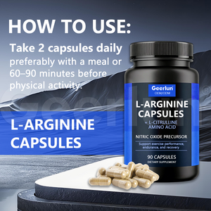 Cápsulas de L-Arginina con Sabor a Cereza Ácida a Precio de Fábrica, Apoyo para la Resistencia, Energía y Músculo, Suplementos Deportivos de L-Arginina - Product Image 3