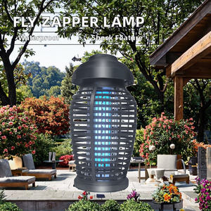 Chất lượng ABS không thấm nước Fly Catcher đèn điện sốc muỗi Killer mạnh mẽ kiểm soát côn trùng <span class=keywords><strong>Bug</strong></span> Zapper - Product Image 2