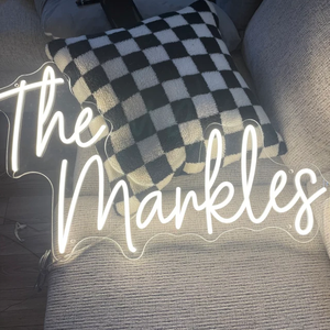 अनुकूलन योग्य वाटरप्रूफ नेऑन साइन बैटरी दीवार सजावट के लिए संचालित जन्मदिन पार्टी बेडरूम बार दुकान का नाम लोगो लाइट - Product Image 3