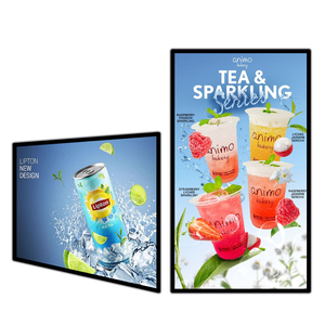 55 inch treo treo tường <span class=keywords><strong>LCD</strong></span> <span class=keywords><strong>AD</strong></span> Panel Player điện tử biển kỹ thuật số Bảng menu - Product Image 1