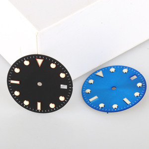 Biểu tượng tùy chỉnh 28.5mm kim loại sáng Xem quay số với nh35 phong trào bền và phong cách - Product Image 3