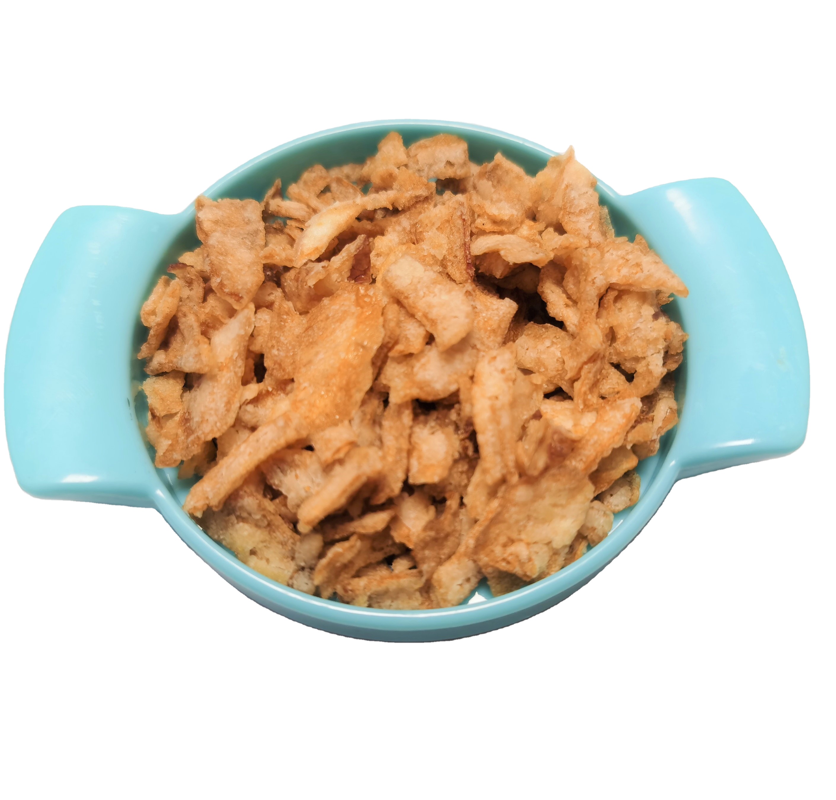 Жареные ломтики лука хлопья кристаллы для каши улучшают вкус в рисе быстрого приготовления